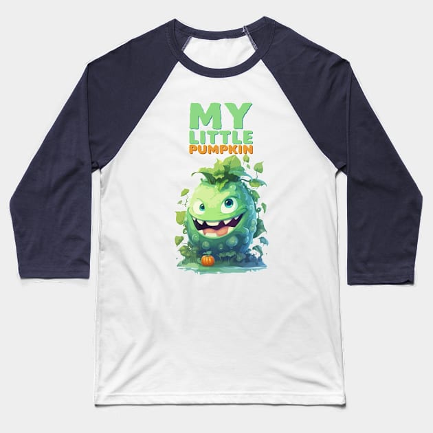 Just My little Pumpkin Baseball T-Shirt by Dmytro